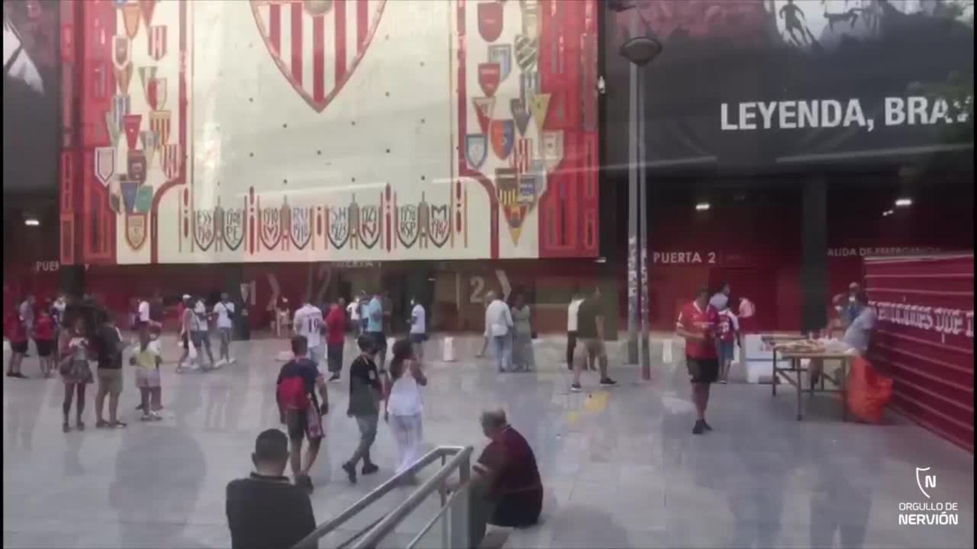 Vuelven los aficionados al Sánchez-Pizjuán