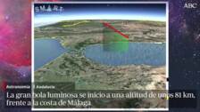 ¿Qué fue la bola de fuego que cruzó el cielo de Málaga?
