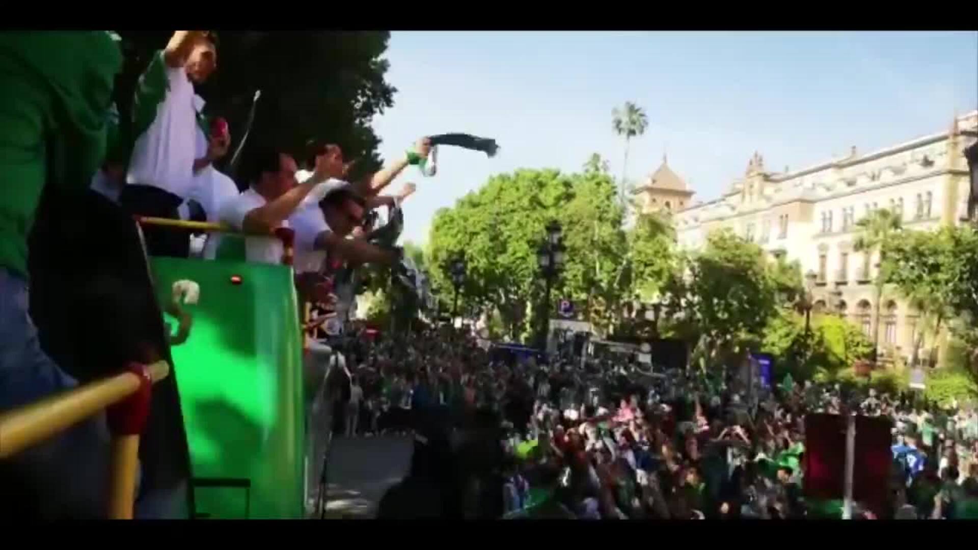 Así fue el camino del Betis hacía la Plaza Nueva