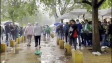 Sanz denuncia las dificultades para acceder al estadio de la Cartuja en la final de la Copa del Rey