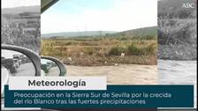 Cortados al tráfico dos tramos de la A-92 a su paso por Osuna por el desbordamiento del arroyo Salado