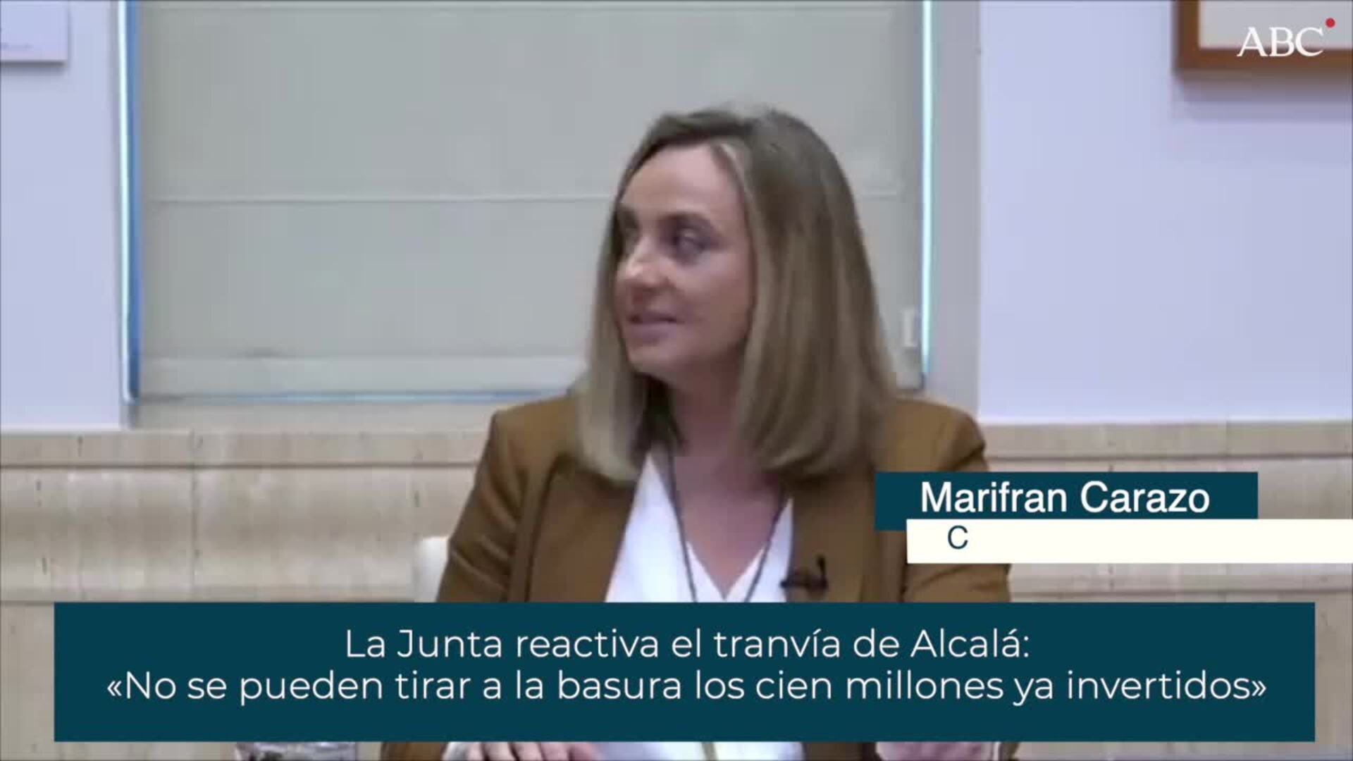 La Junta reactiva el tranvía de Alcalá: «No se pueden tirar a la basura los cien millones ya invertidos»