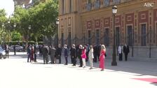 El Rey recibe la Medalla de Honor de Andalucía «como un abrazo de todos los andaluces»