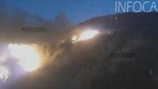 Estabilizado el incendio de Terque que ha arrasado 1.600 hectáreas en la Sierra de Almería