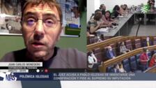 Monedero, sobre el proceso a Iglesias: «Es como si en una tasca acusan a Moreno Bonilla de arrollar a tres personas»