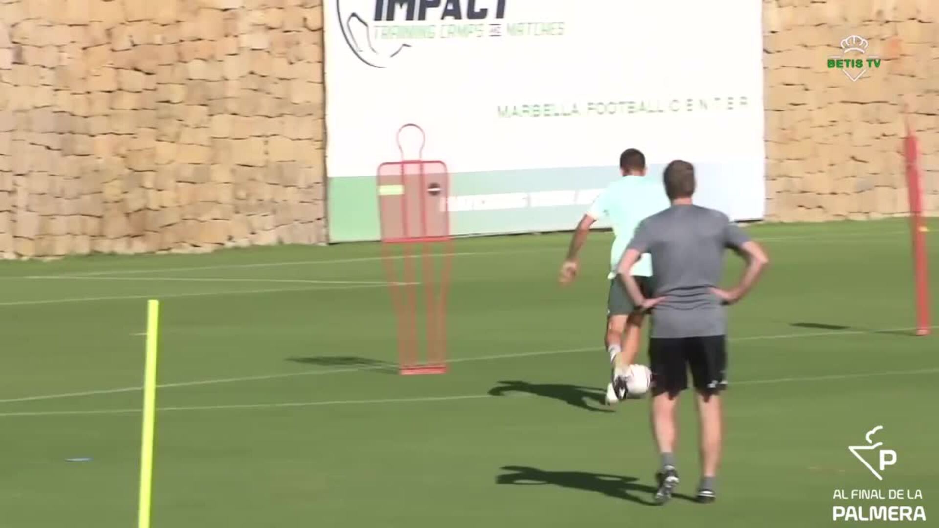 Segunda sesión de trabajo del Betis de Pellegrini
