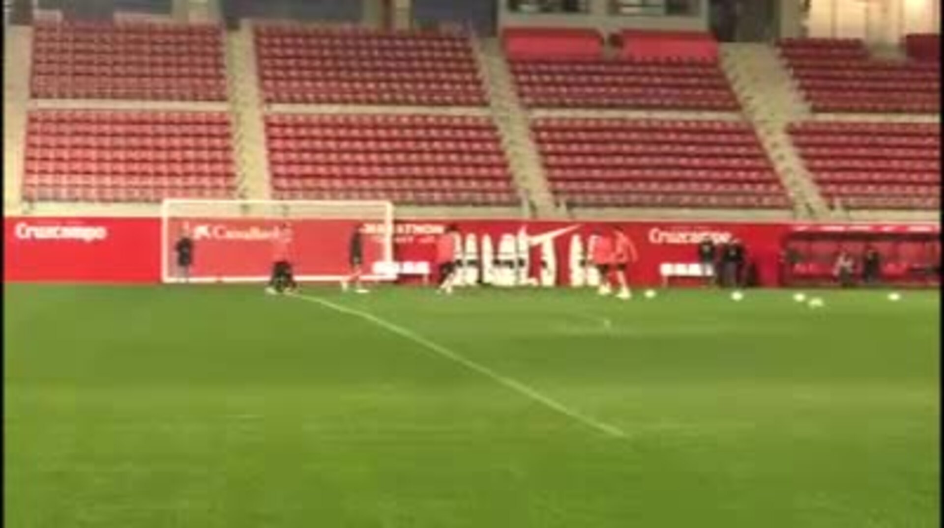 Entrenamiento del Sevilla