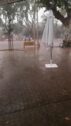 Una intensa tormenta azota a última hora de la tarde a Sevilla