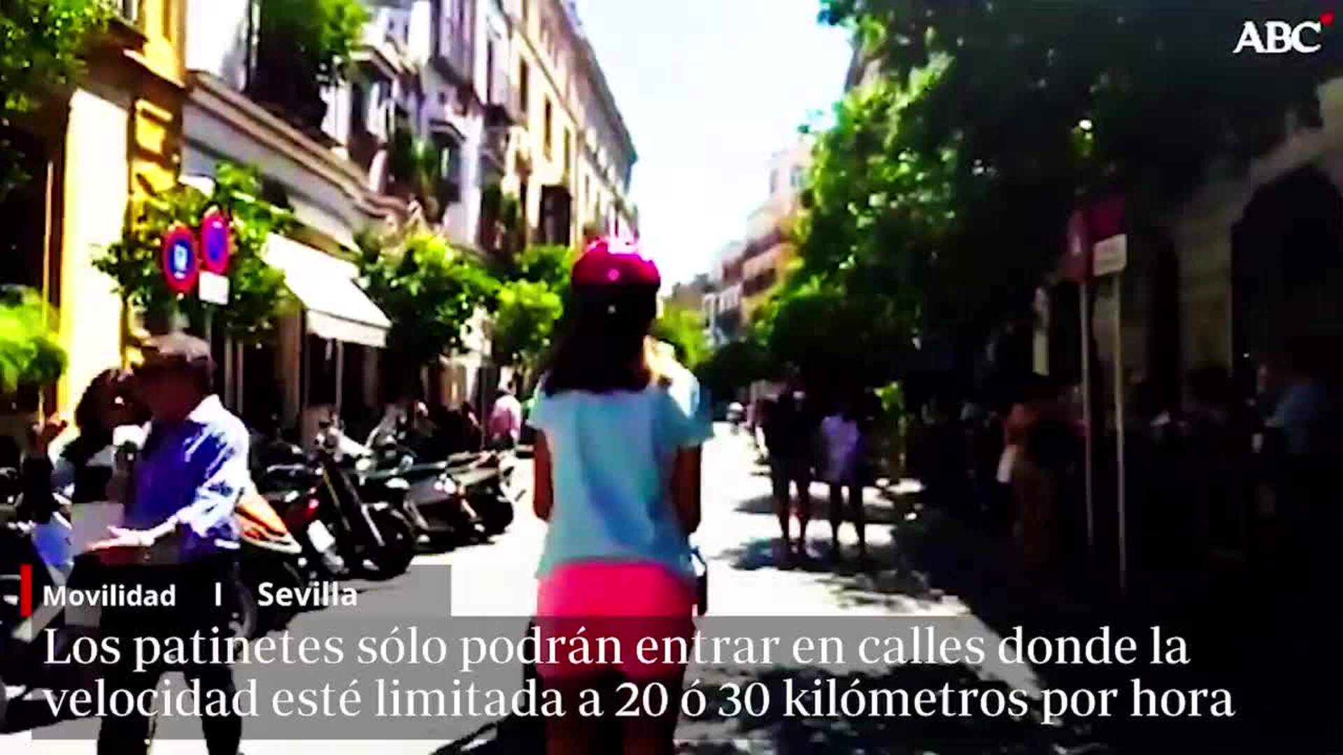 Los patinetes eléctricos no podrán circular por las zonas peatonales de Sevilla