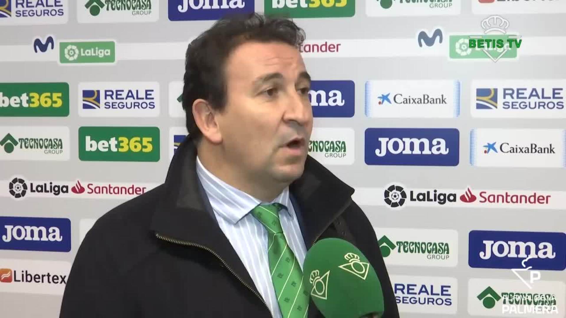 Catalán, tras lo ocurrido en Getafe: &quot;Es una vergüenza que al Betis se le trate así&quot;