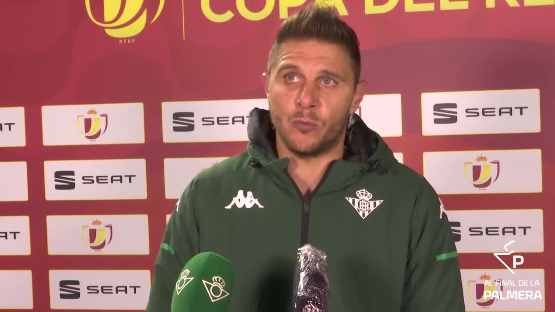 Joaquín, tras el UCAM - Betis: &quot;Ha sido bonito volver a recibir el cariño de la gente&quot;