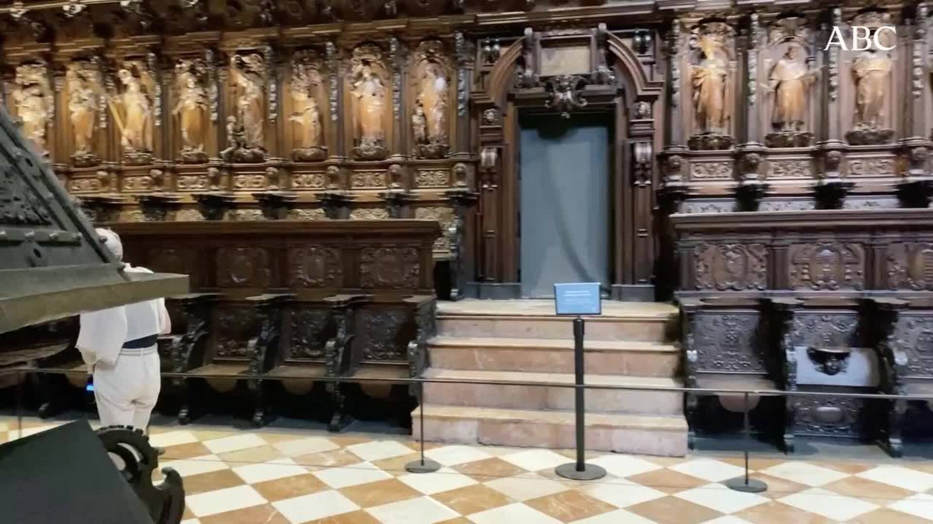 La Catedral, a vista de pájaro desde la parte más alta de la torre, cerrada al público