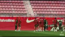 Martial inicia el entrenamiento con el grupo
