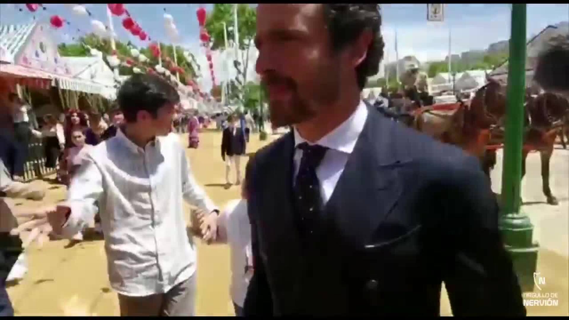 El Sevilla celebra su tradicional comida en la Feria