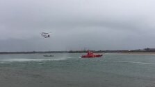 Mueren dos marineros al volcar el barco en el que faenaban en la barra de Punta Umbría