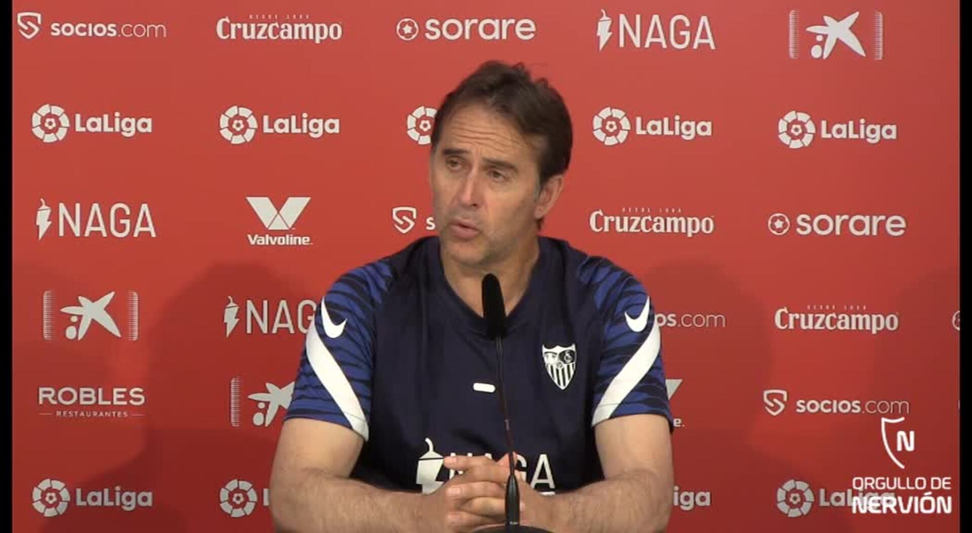 Lopetegui asegura que quieren seguir haciendo historia antes del partido ante el Atlético