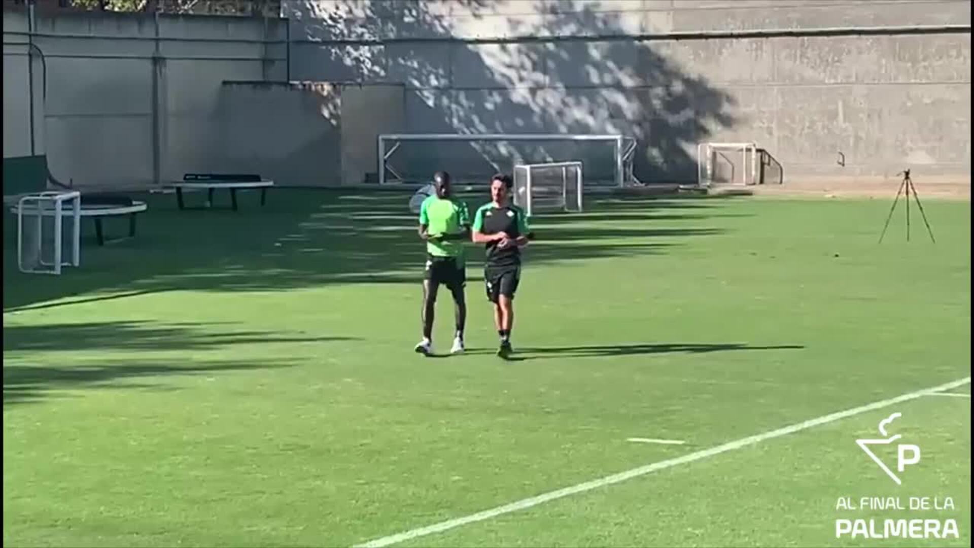 Los primeros pasos de Sabaly para su recuperación