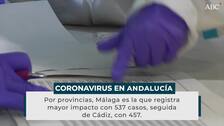 El aumento de casos en Andalucía eleva en dos días más de 30 puntos la tasa de incidencia del coronavirus