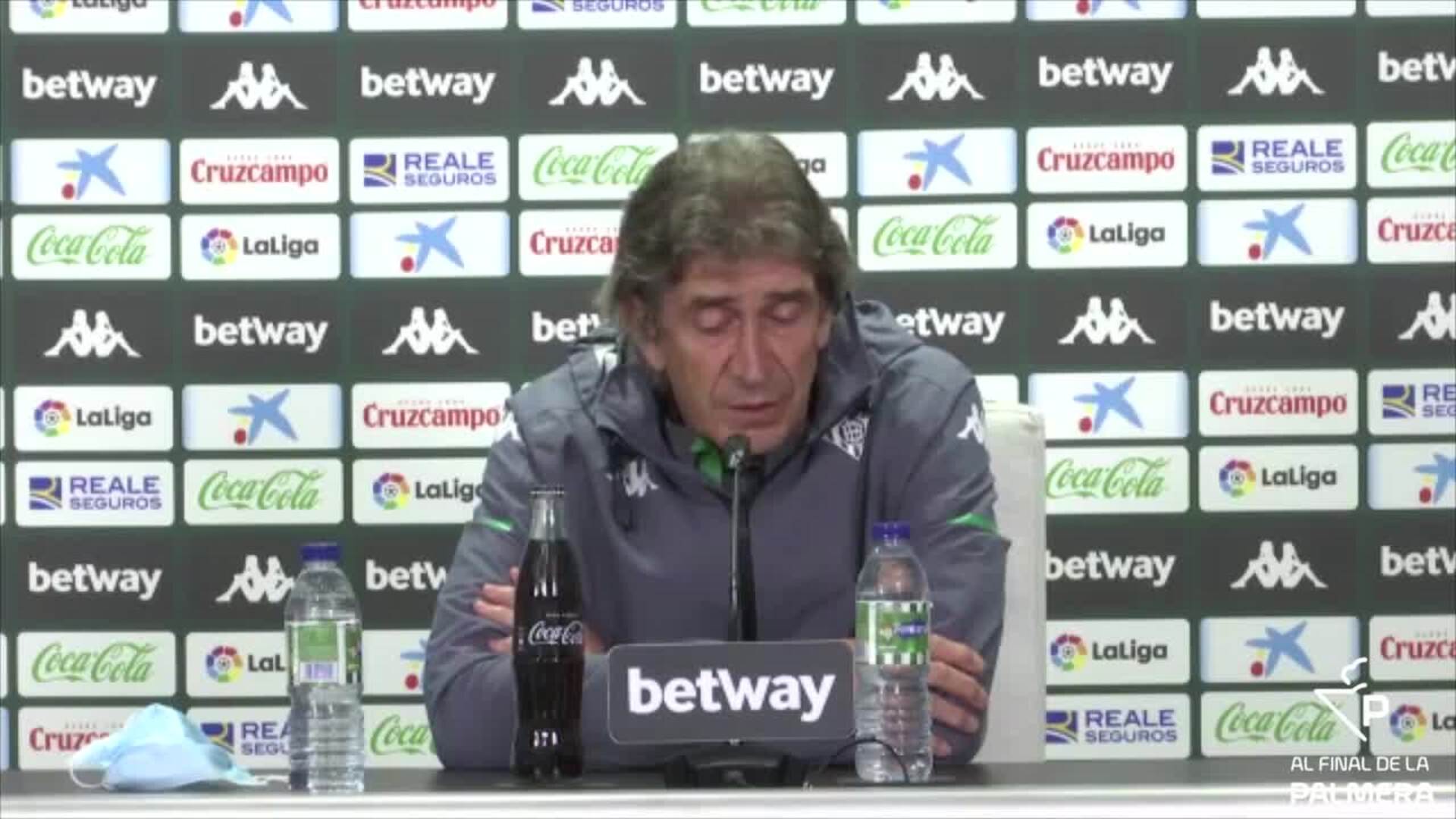 Pellegrini confirma que Canales entrará en la lista del Betis ante el Levante