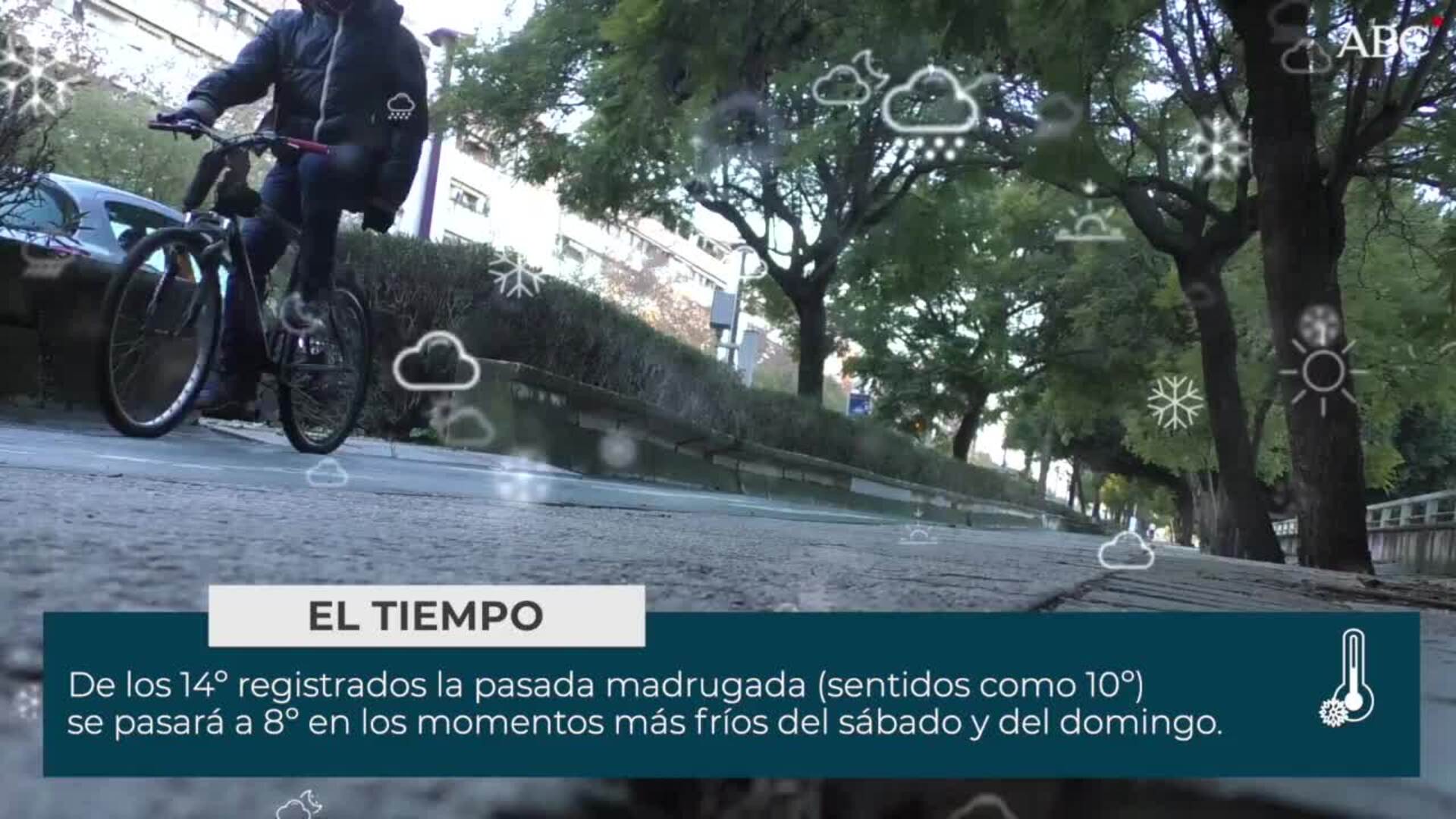 Predicción meteorológica para Sevilla, viernes 12 de febrero