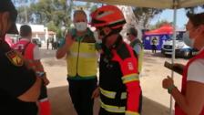 Evacuaciones, rescates y búsquedas de desaparecidos en el ensayo de tsunami en las costas de Huelva