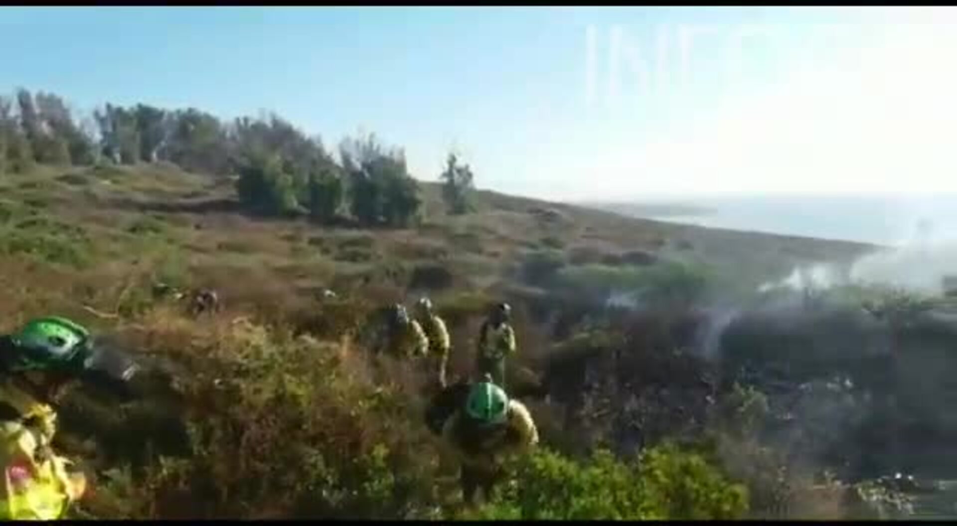 Detenido en Torreguadiaro el presunto autor del incendio forestal de La Línea de la Concepción