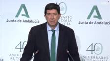 La Junta envía al Parlamento el proyecto de ley contra el fraude y Marín pide «apoyo para limpiar nombre de Andalucía»