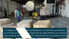 La Guardia Civil se incauta de un alijo récord de hachís en un polígono de Alcalá de Guadaíra