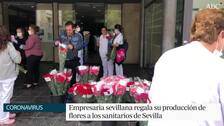 La donación de Rosas de Sevilla, «un regalo para el alma»