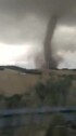 Tornados y granizo para despedir el verano en Málaga