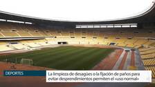 La Junta sustituirá cinco de los 44 paños de la cubierta del Estadio de La Cartuja dañados por las lluvias