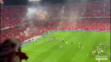 La euforia roja se desata en Nervión: así ha celebrado el Sevilla FC el pase a la final