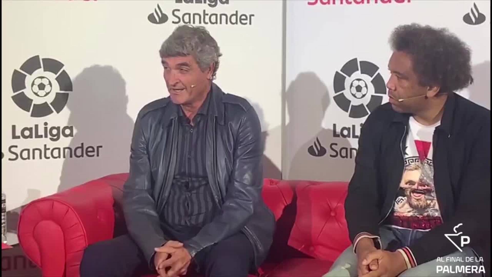 Juande Ramos y Benjamín opinan en el coloquio de LaLiga Santander Talks sobre el derbi Betis-Sevilla