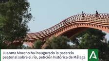 Abre en Málaga la pasarela peatonal de madera más grande de Europa