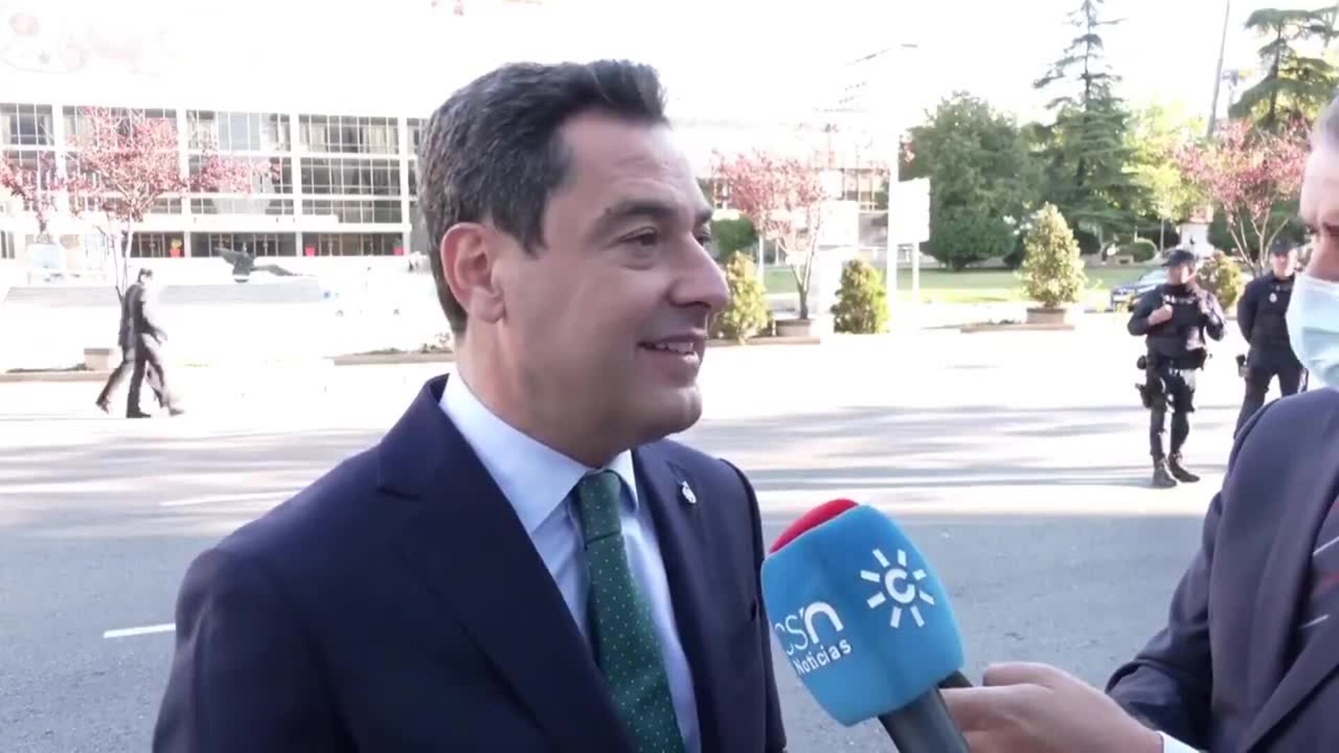 Declaraciones de Juanma Moreno