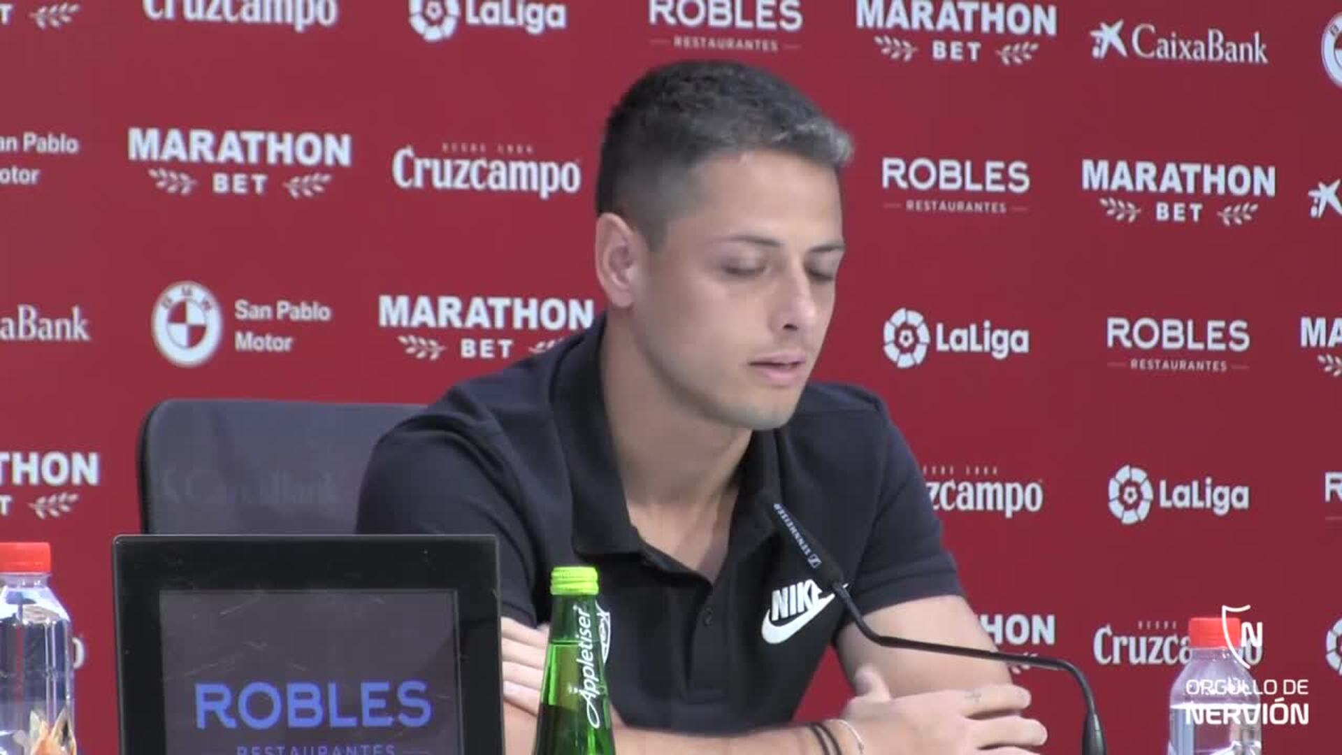Chicharito: “Siempre visualizo cosas chingonas, metiendo muchos goles”