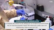 Andalucía suma solo 380 contagios de coronavirus, el mejor lunes desde agosto