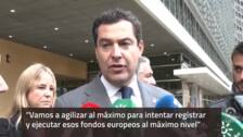 Juanma Moreno lleva a Bruselas su plan contra el Brexit