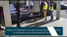 Dejan en libertad a uno de los jóvenes franceses de la «Manada» de la Alameda de Hércules