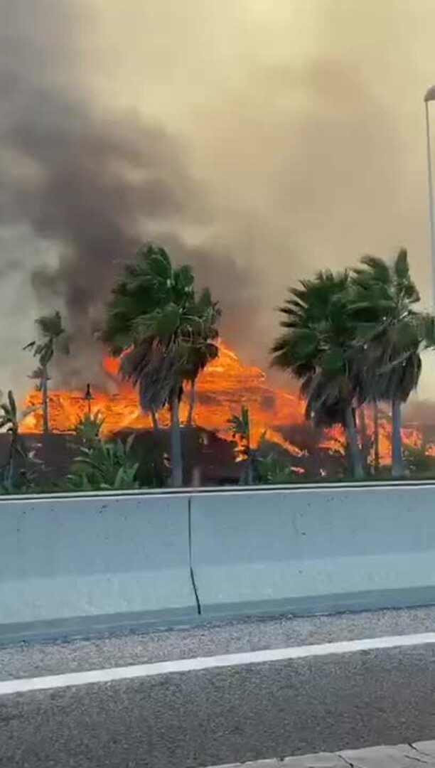 Centro comercial incendio Málaga