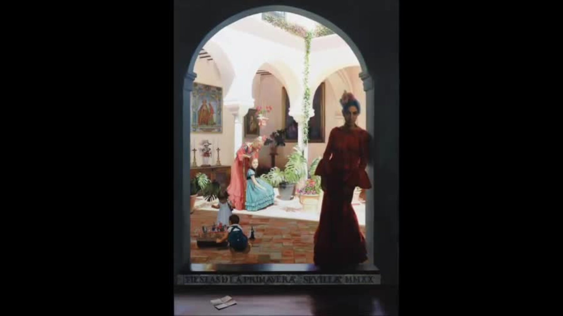 Cartel de las Fiestas de la Primavera de 2020 de Sevilla