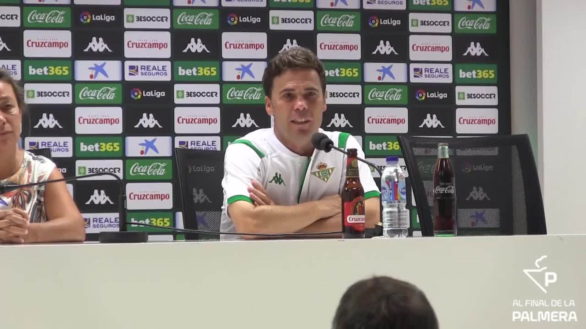 Rubi muestra su alegría por la llegada de Borja Iglesias al Betis y analiza la previa del choque ante el Valladolid