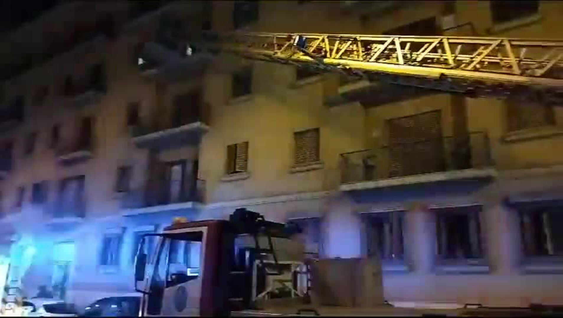 La Policía y los Bomberos llegaron rápidamente al lugar de los hechos