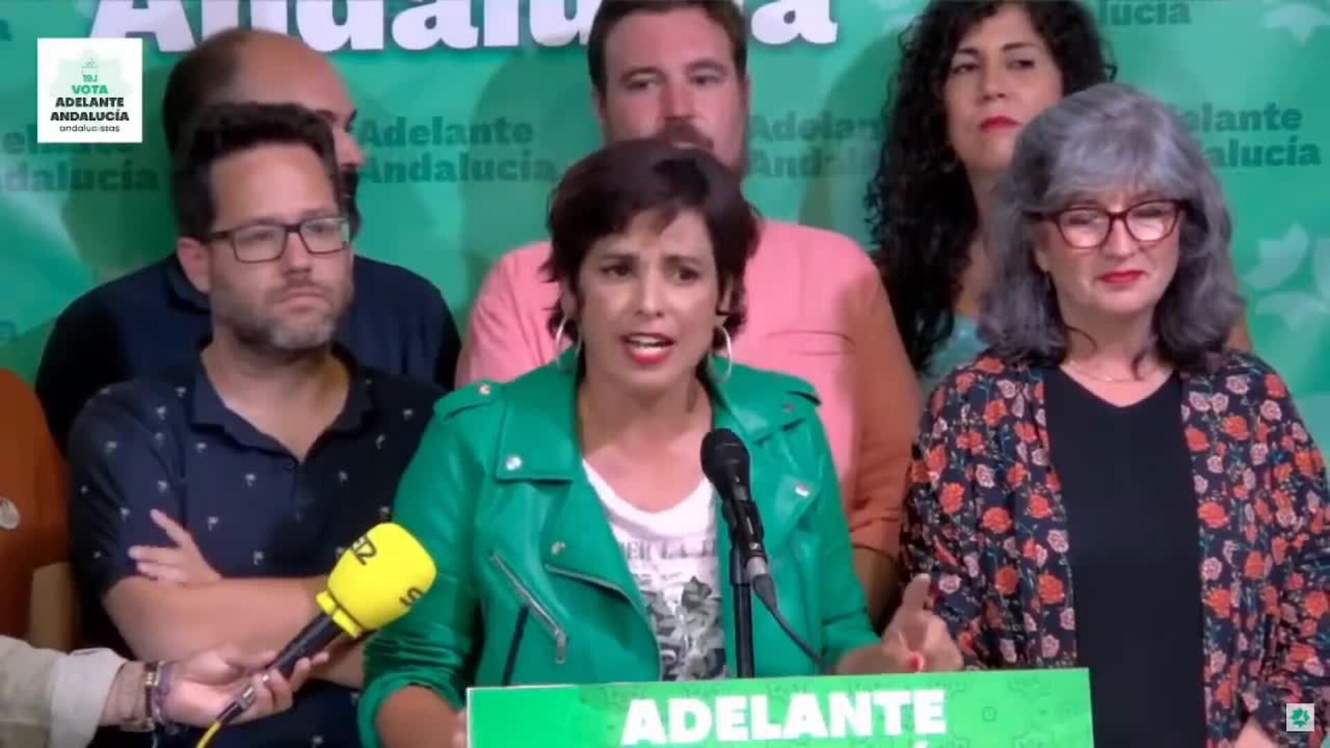 Teresa Rodríguez: «Germina una izquierda andaluza, feminista y ecologista que va a poner el cuerpo contra las derechas y a defender a las mayorías sociales de nuestra tierra. Sin tutelas ni complejos»