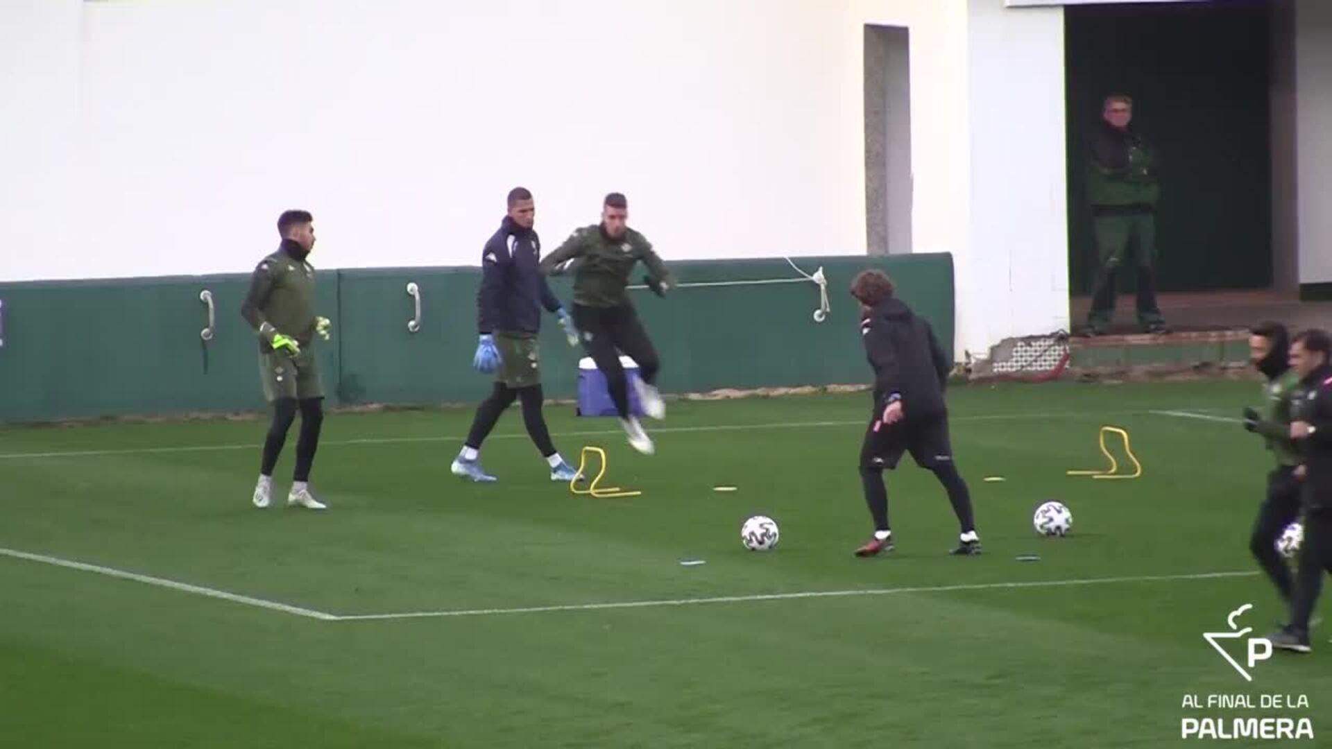 El Betis ya prepara el partido contra el Rayo