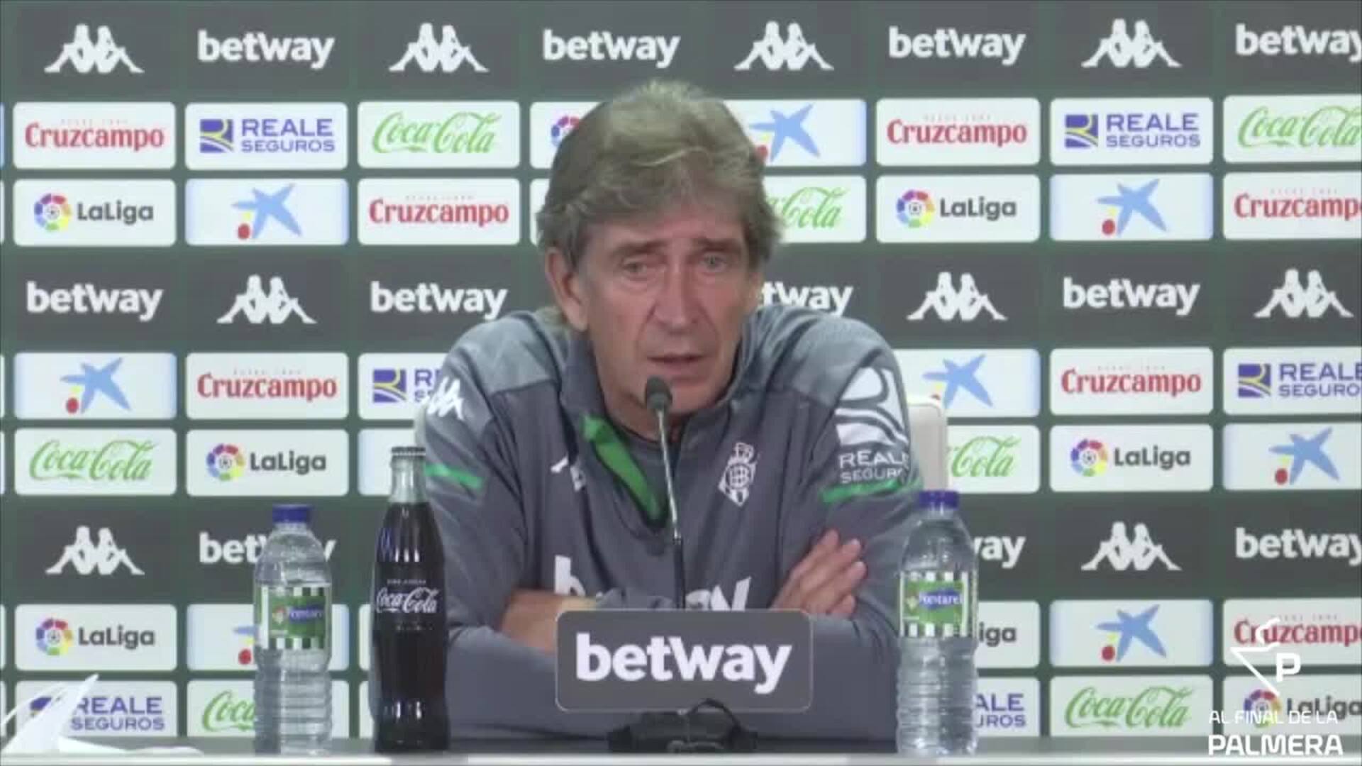 Pellegrini y el Villarreal-Betis: &quot;Es un partido de seis puntos&quot;