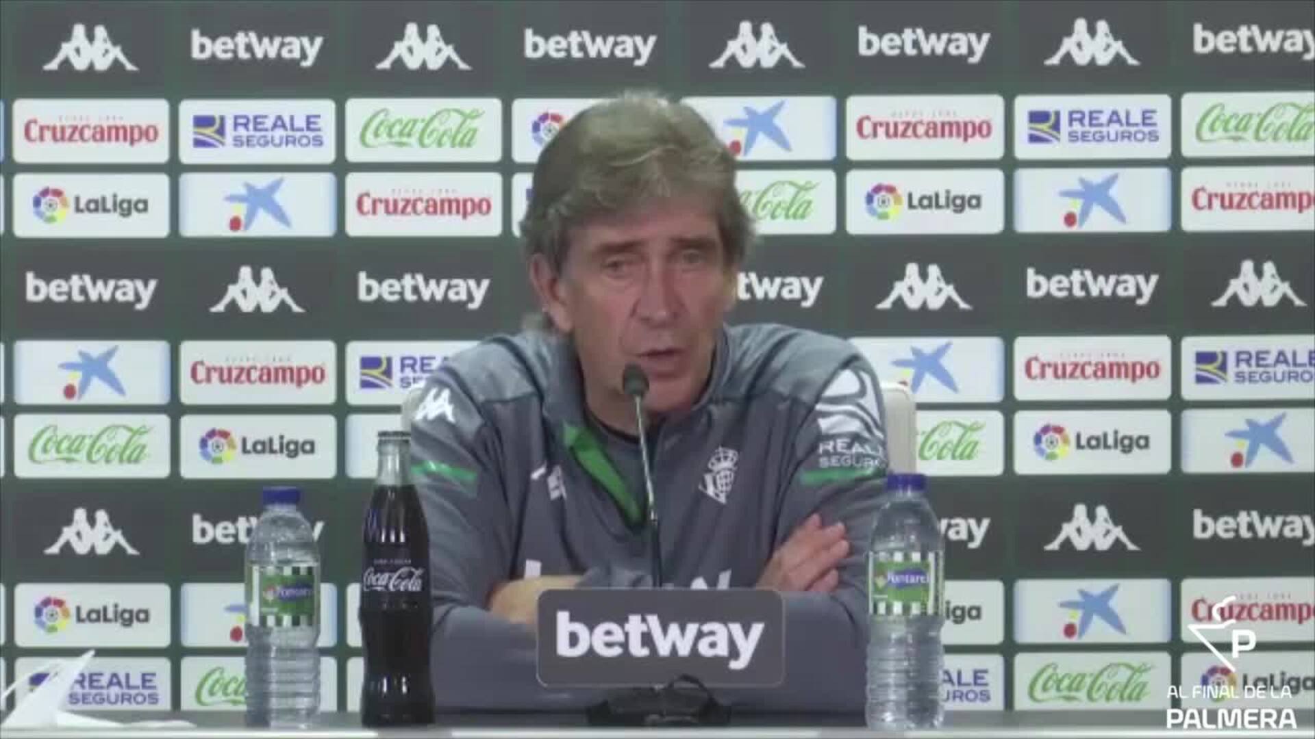 Pellegrini, sobre Lainez: &quot;Creo que volverá exactamente como se fue&quot;