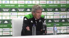 Pellegrini: «Los béticos nos hacen igualarnos a los equipos grandes en cuanto a pasión»