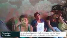 Los pescadores pagan el viaje de la familia del marinero peruano muerto en la tragedia del Rúa Mar