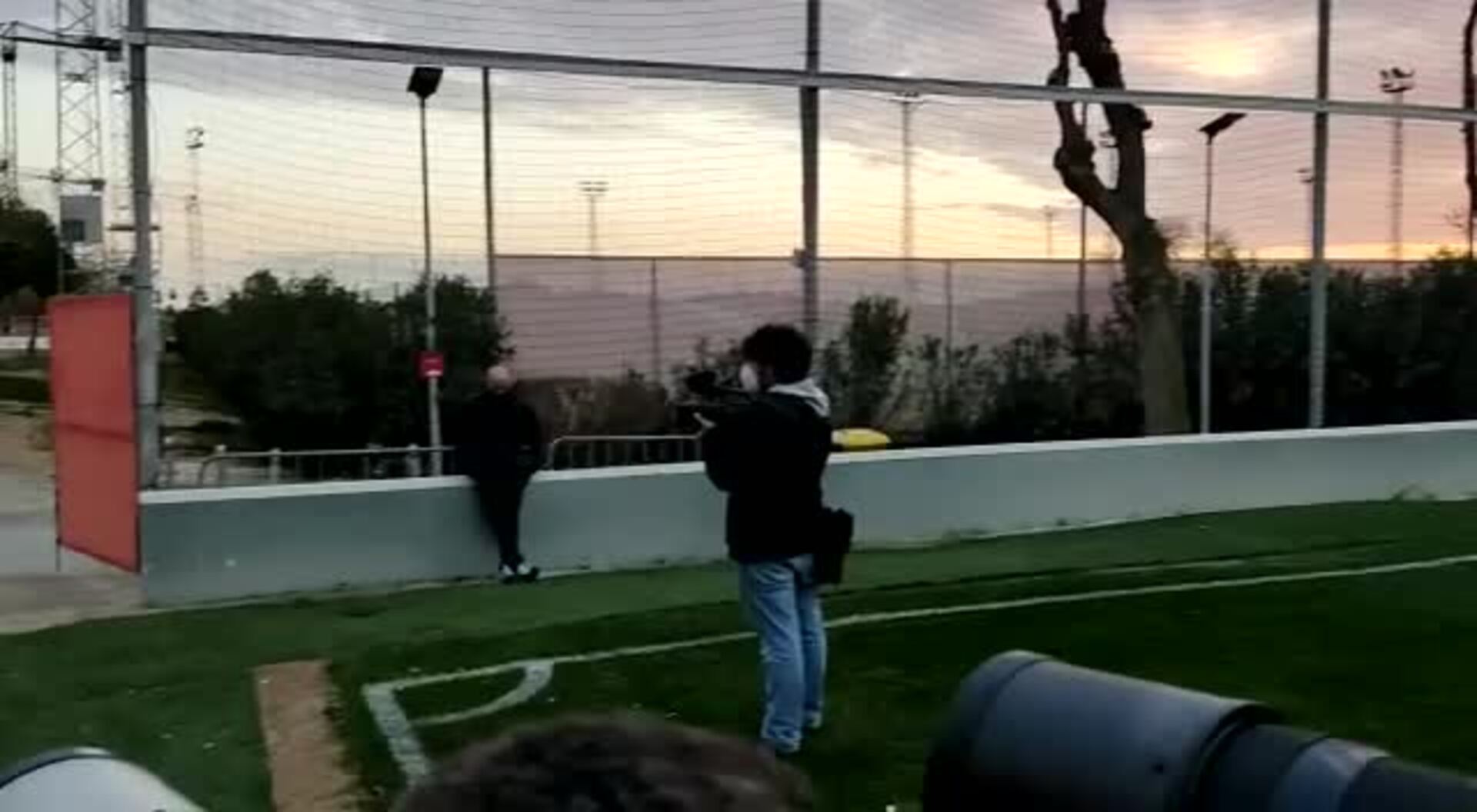 Entrenamiento vespertino del Sevilla FC de este jueves